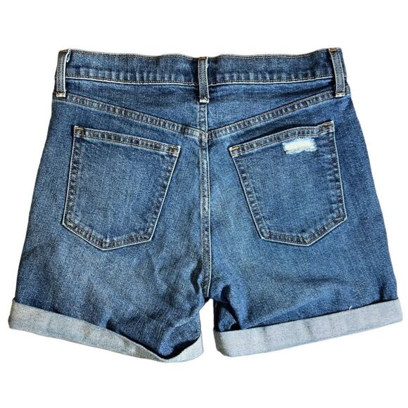 Gap denim jean shorts 5inch light indigo size 26 - Picture 2 of 13